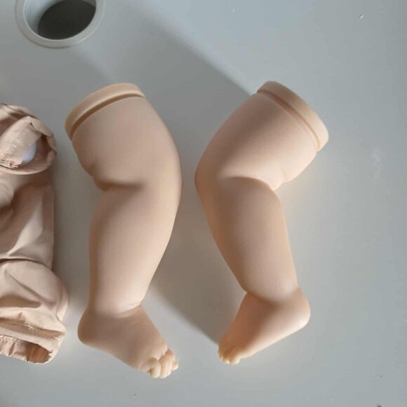 NWT Middleton Doll Reborn Baby "Joyful Heart 3/4 Limb Doll Kit" by Reva Schick - Picture 13 of 15